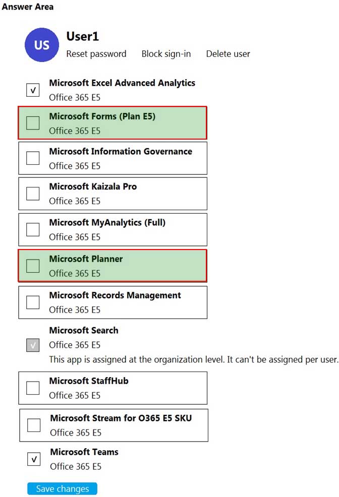 MS-700 Managing Microsoft Teams Part 06 Q05 023 Answer